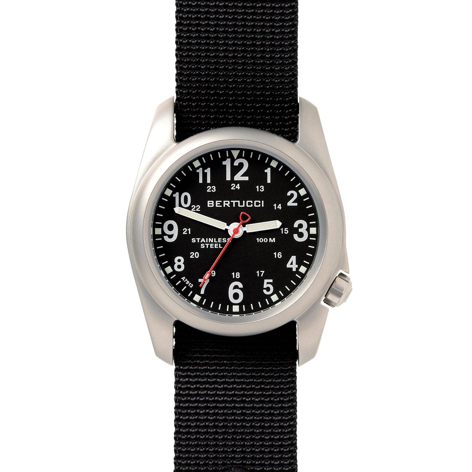 #11050 A-2S Field - Black Dial, Black Nylon Band