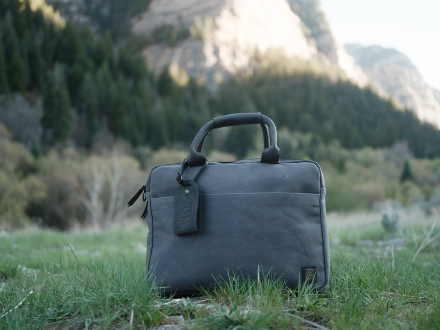 Waxed Canvas Pilot Bag