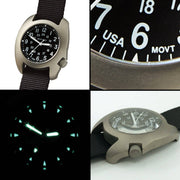 D-3T RETROFORM EPIC Black Dial Vintage Nylon Band