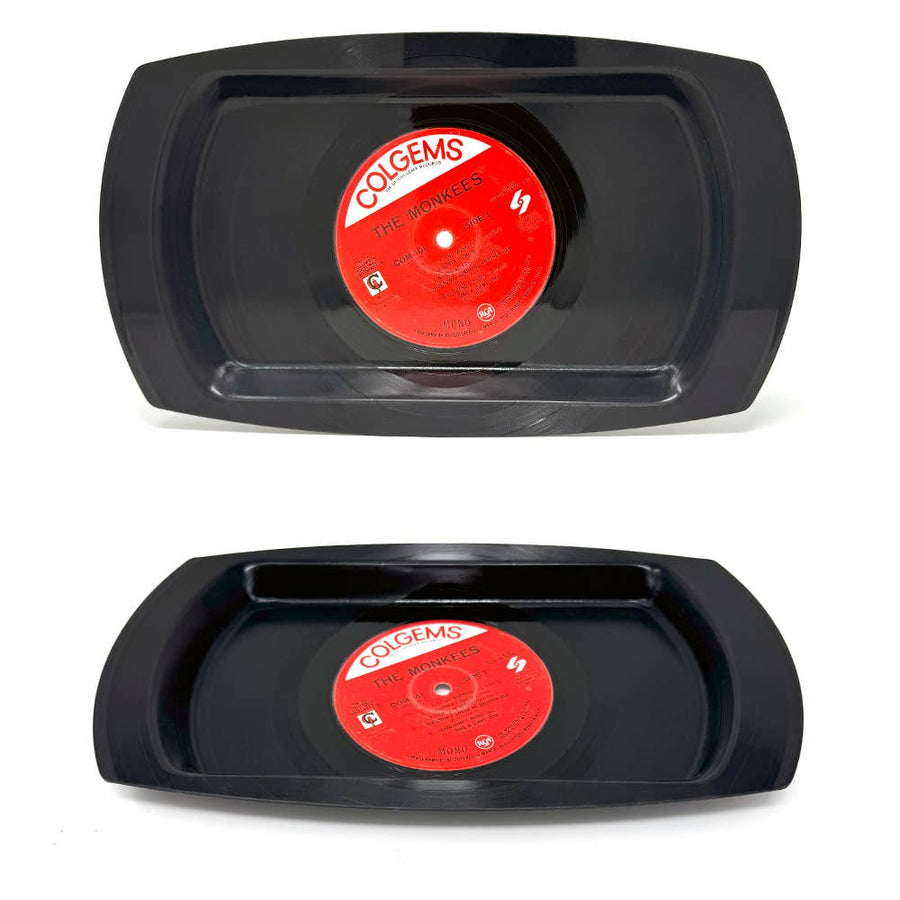Recycled Record Rolling Tray/Trinket Tray