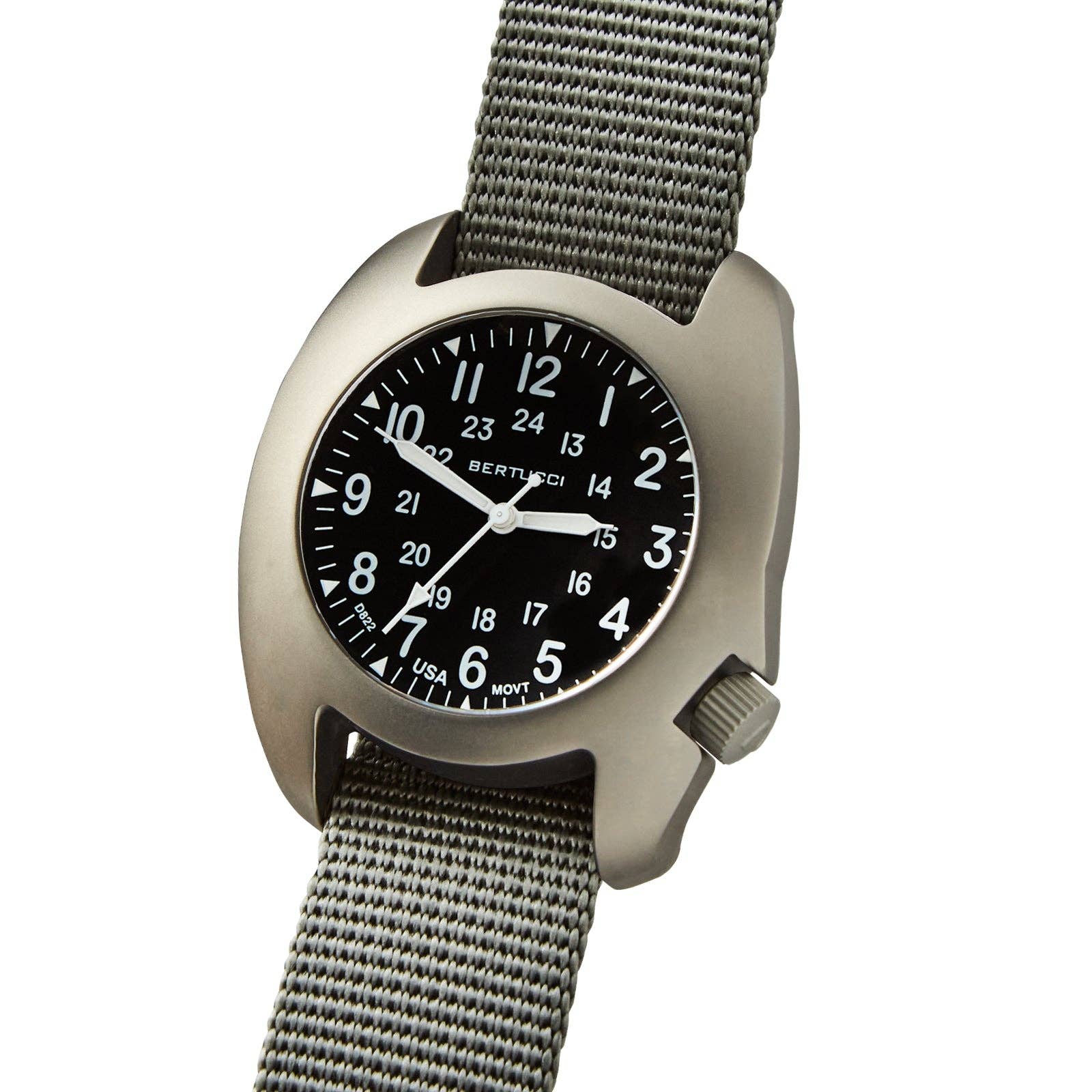 D-3T RETROFORM EPIC Black Dial Vintage Nylon Band