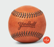 Yardball Glove Tan with Hunter Green Thread